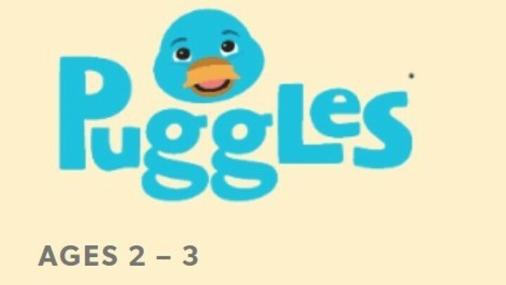 Logo for 2 year old Puggles