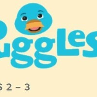 Logo for 2 year old Puggles