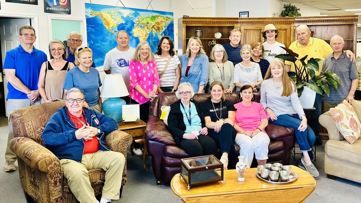 Logo for West End Thrift Store