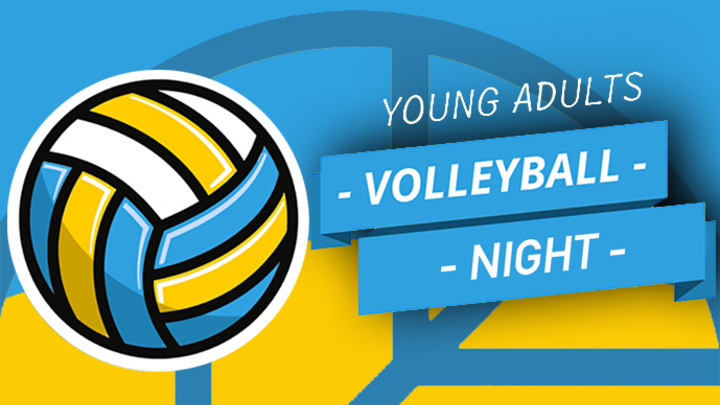 Logo for Young Adults Volleyball Night