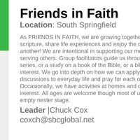 Logo for Friends in Faith