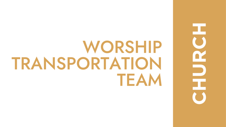 Logo for Worship Transportation Team
