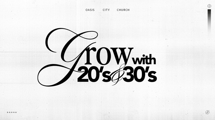 Logo for Grow With 20's + 30's
