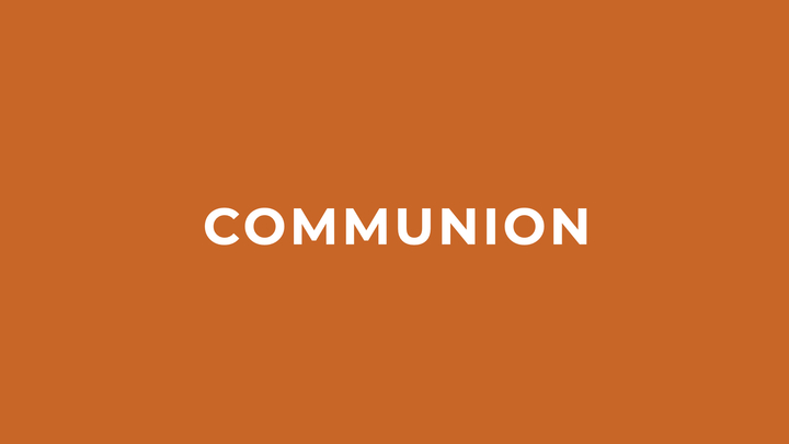 Logo for Communion Team