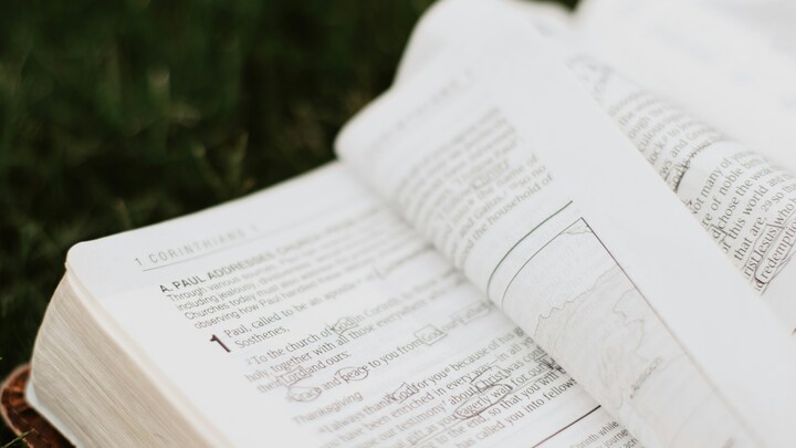 Logo for Food and the Word with the Schuessler