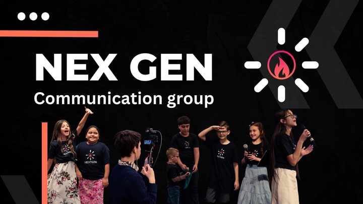 Logo for Nex Gen | Get involved - Stay Connected