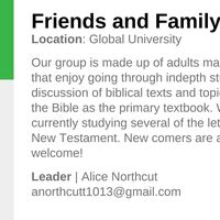 Logo for Friends and Family