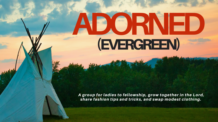Logo for Adorned (Evergreen)