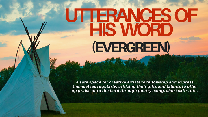 Logo for Utterances of His Word (Evergreen)