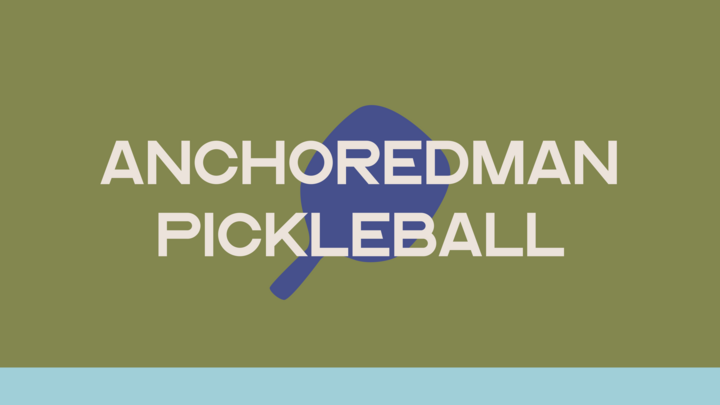 Logo for *Anchoredman Pickle Ball Group
