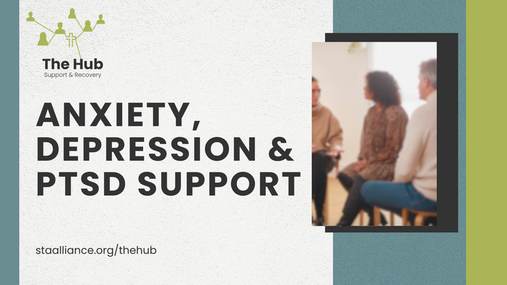 Logo for Anxiety, Depression & PTSD Support