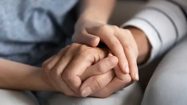 Logo for "Grief" with Ken and Jeanne