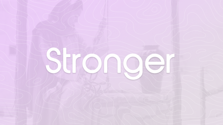 Logo for STRONGER - Women's Gathering
