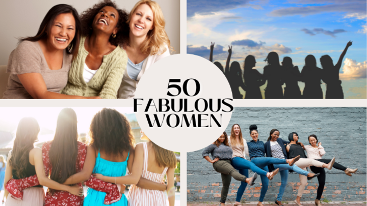 Logo for 50 Fabulous Women
