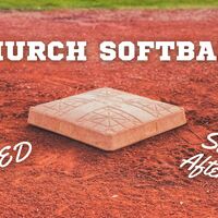 Logo for Church Softball Team