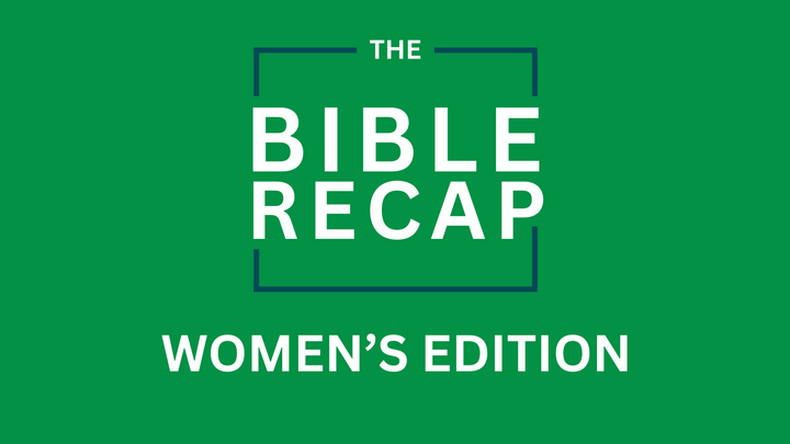 Logo for The Bible Recap - Women's Edition