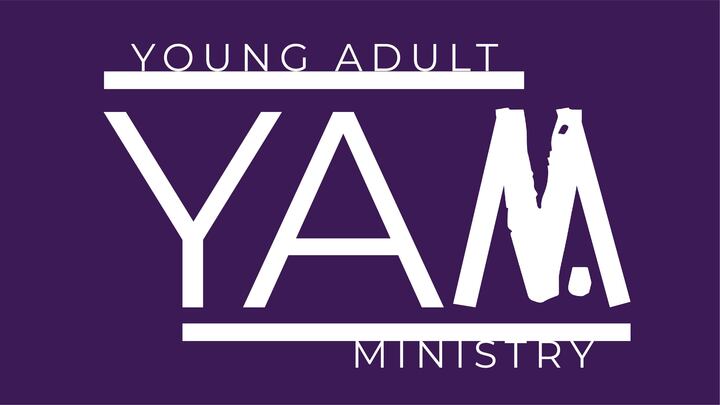 Logo for YAM (Young Adult Ministry)