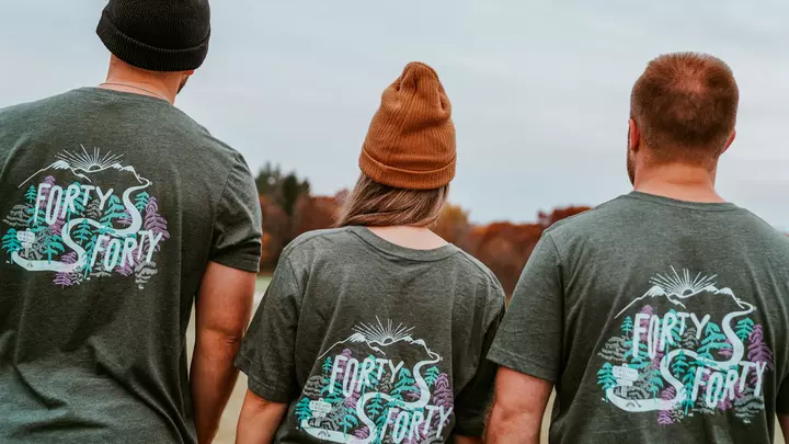 Logo for 40/40 Bible Reading & Walking Challenge Group (Online)