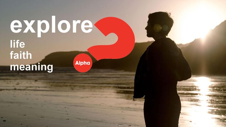 Logo for Alpha Group - Monday @ 7pm / For Those Exploring Faith