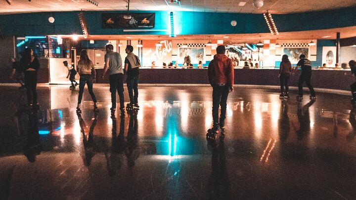 Logo for Roller Skating Social