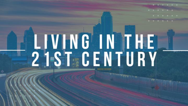 Logo for Living In The 21st Century