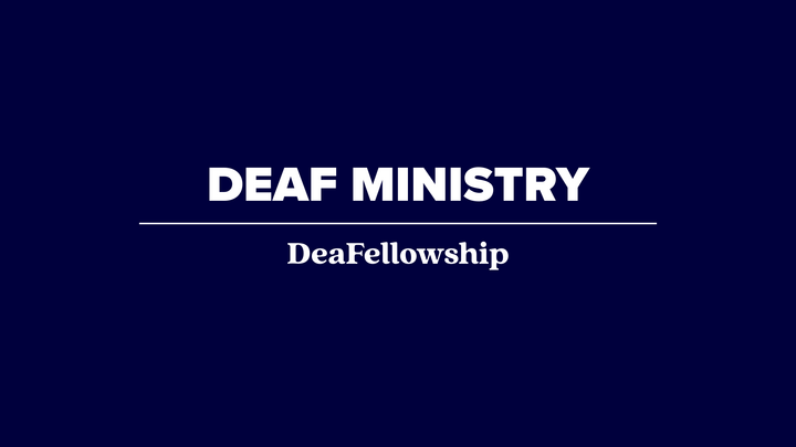 Logo for DeaFellowship