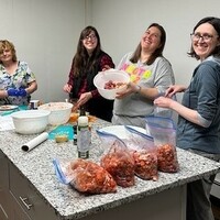 Logo for GL Cares - Meals of the Month Club