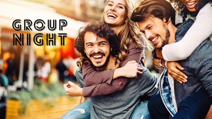 Logo for Group Night - Tuesdays 6:30 pm