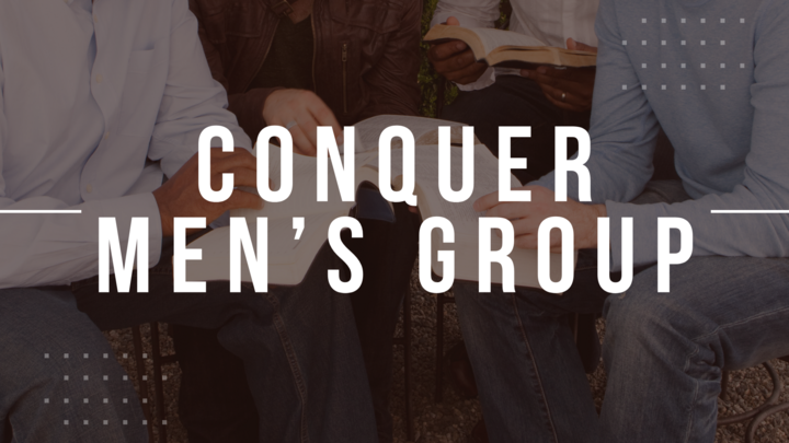 Logo for Conquer Men's Group: Every Man's Battle