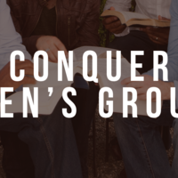Logo for Conquer Men's Group: Every Man's Battle