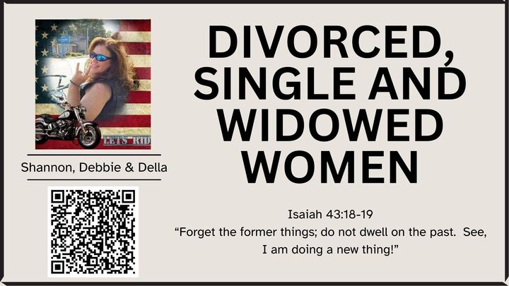 Logo for Divorced, Single and Widowed Women