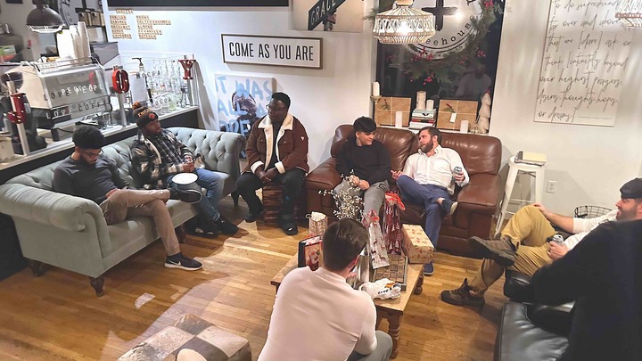 Logo for Men's Night!