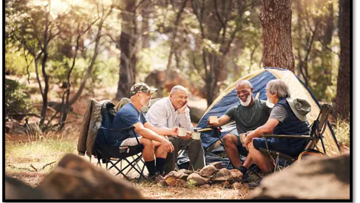 Logo for Men - Camping & Fishing Trip - 2026