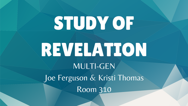 Logo for Study of Revelation | Multi-Gen | Room 310
