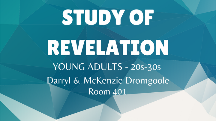Logo for Study of Revelation | Young Adults (20s-30s) | Room 401