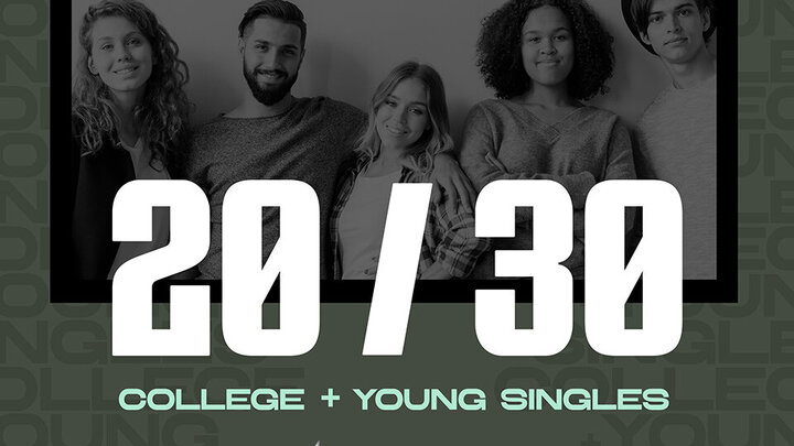 Logo for 20/30 College + Young Singles Virginia Beach