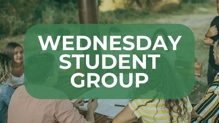 Logo for Wednesday Night Student Group (6th-12th Grades)