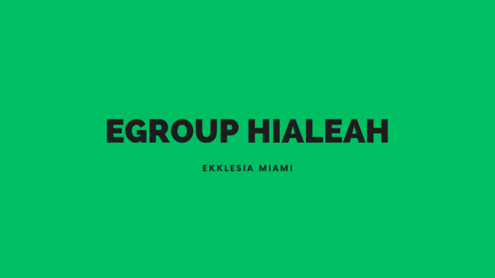 Logo for eGroup Hialeah (Oscar & Odaniesca)