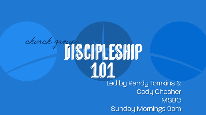 Logo for Discipleship 101 - Tomkins/Chesher Group