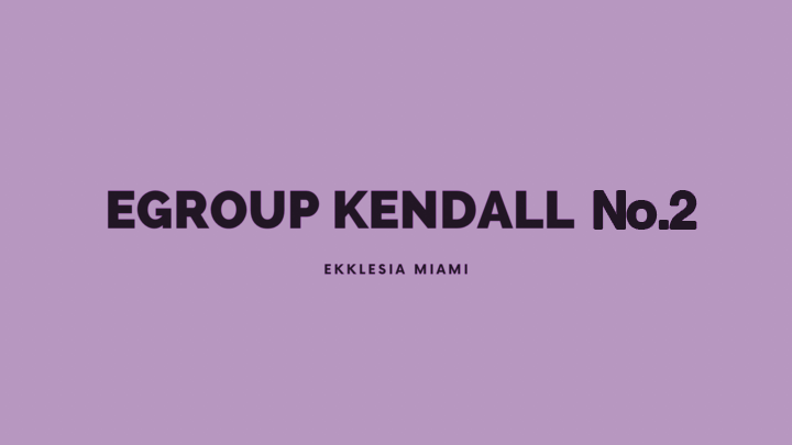 Logo for eGroup Kendall No.2 (Jonathan y Marce)