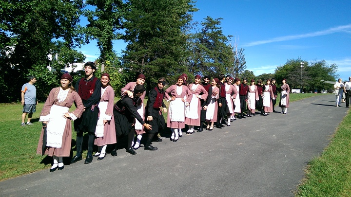 Logo for The Philotimo Greek Dance Troupe