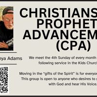 Logo for Christians for Prophetic Advancement (CPA)