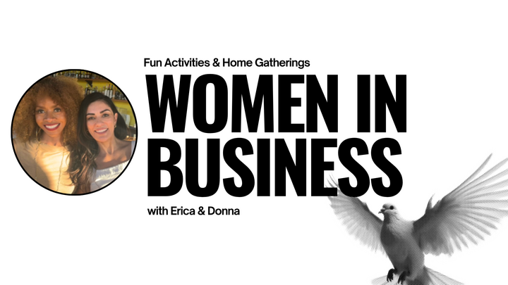 Logo for Erica & Donna - Women in Business
