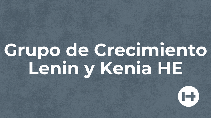 Logo for Grupo de Crecimiento Lenin y Kenia HE