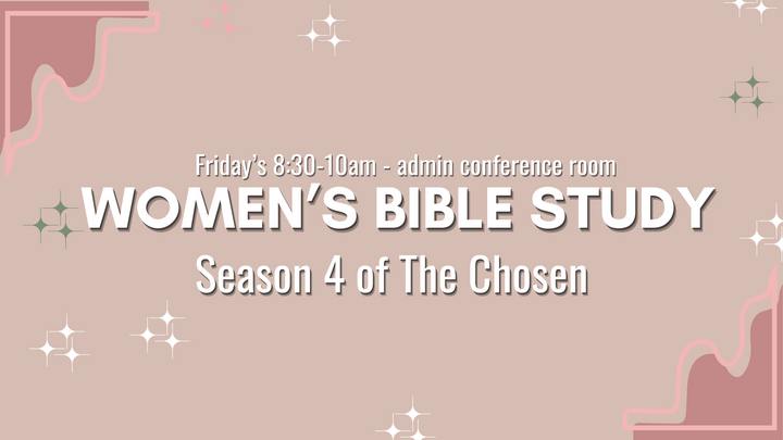 Logo for Women's Friday Bible Study