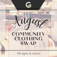 Logo for Community Clothing Swap