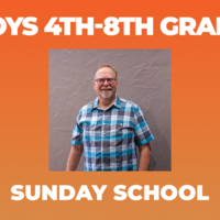 Logo for Boys 4th-8th Grade Sunday School