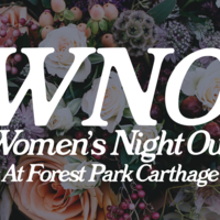 Logo for Women's Night Out at Forest Park