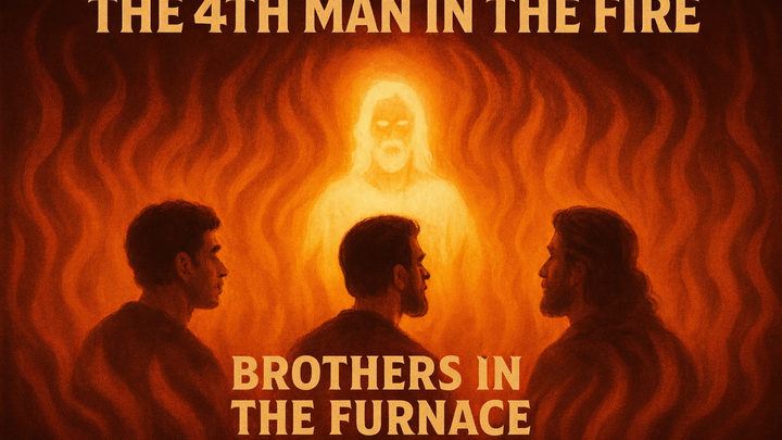 Logo for The 4th Man in the Fire- Men's Group