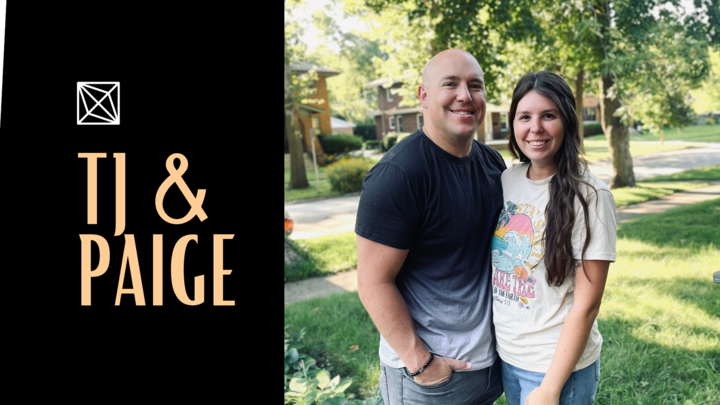 Logo for TJ & Paige Parks + Travis & Katie Voeller